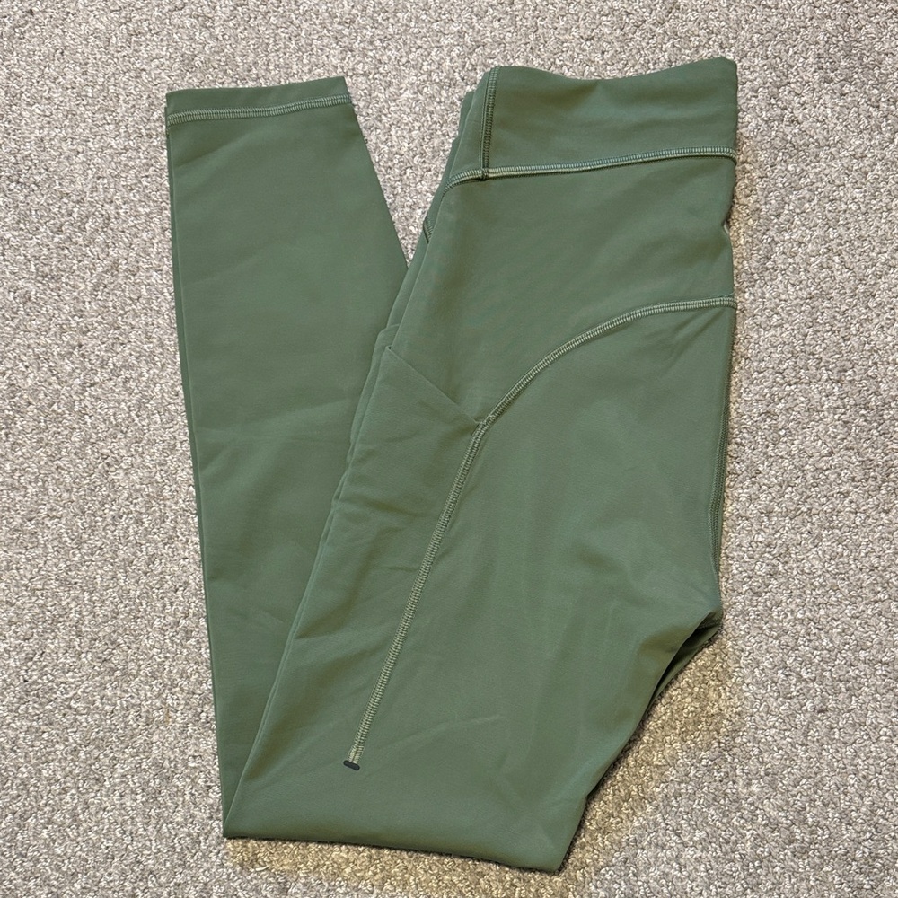 Lululemon Green High-Waist Leggings